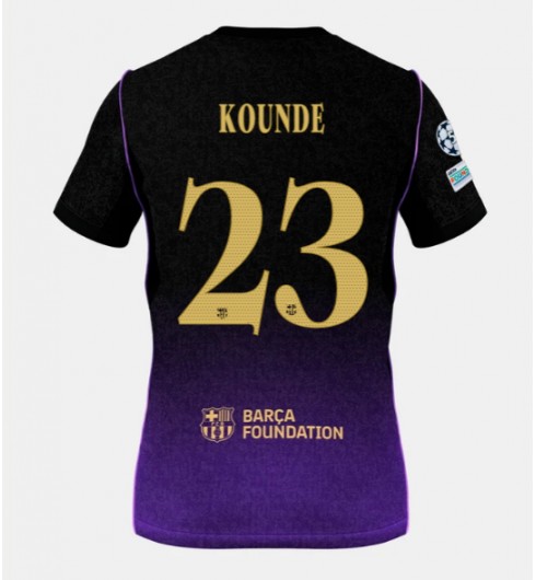 Barcelona Jules Kounde #23 Venkovní Dres 2026-27 Krátký Rukáv Barcelona Jules Kounde #23 Venkovní Dres 2026-27 Krátký Rukáv